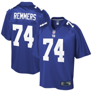 Men's New York Giants Mike Remmers NFL Pro Line Royal Big & Tall Team Player Jersey