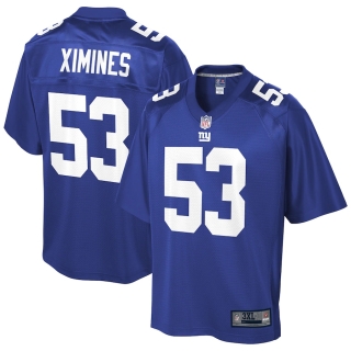 Men's New York Giants Oshane Ximines NFL Pro Line Royal Big & Tall Team Player Jersey