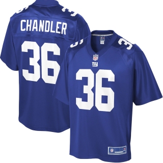 Men's New York Giants Sean Chandler NFL Pro Line Royal Big & Tall Player Jersey