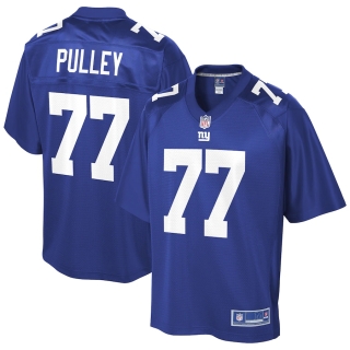 Men's New York Giants Spencer Pulley NFL Pro Line Royal Player Jersey