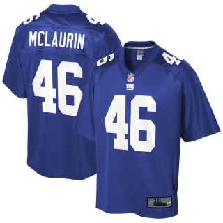 Men's New York Giants Mark McLaurin NFL Pro Line Royal Big & Tall Player Jersey
