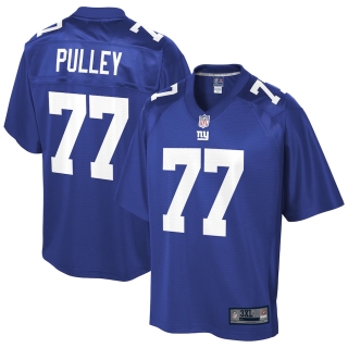 Men's New York Giants Spencer Pulley NFL Pro Line Royal Big & Tall Player Jersey