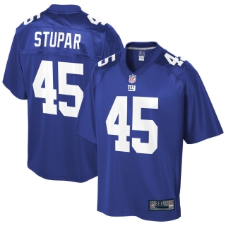 Men's New York Giants Nate Stupar NFL Pro Line Royal Big & Tall Team Player Jersey