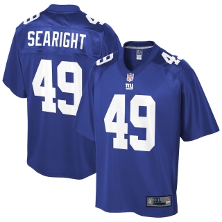 Men's New York Giants Isaiah Searight NFL Pro Line Royal Big & Tall Player Jersey