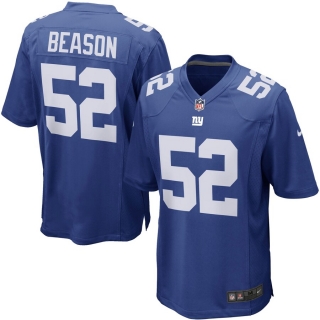 Mens New York Giants Jon Beason Nike Royal Blue Game Jersey