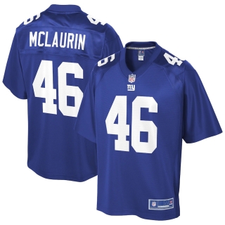 Men's New York Giants Mark McLaurin NFL Pro Line Royal Player Jersey