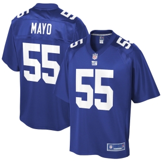 Men's New York Giants David Mayo NFL Pro Line Royal Player Jersey