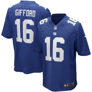Men's New York Giants Frank Gifford Nike Royal Game Retired Player Jersey