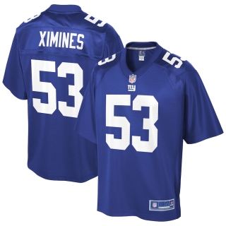Men's New York Giants Oshane Ximines NFL Pro Line Royal Team Player Jersey