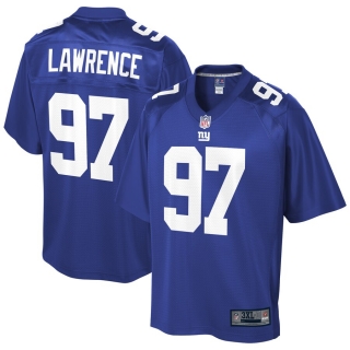 Men's New York Giants Dexter Lawrence NFL Pro Line Royal Big & Tall Team Player Jersey