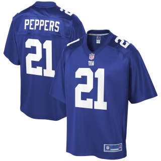 Men's New York Giants Jabrill Peppers NFL Pro Line Royal Team Player Jersey