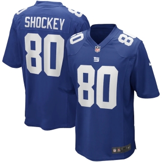 Men's New York Giants Jeremy Shockey Nike Royal Game Retired Player Jersey