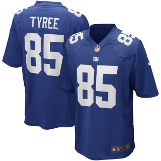 Men's New York Giants David Tyree Nike Royal Game Retired Player Jersey