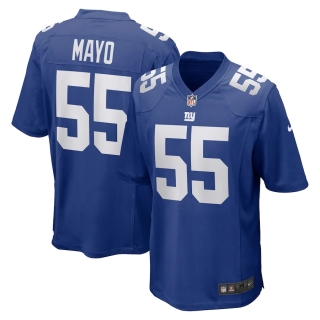 Men's New York Giants David Mayo Nike Royal Game Jersey