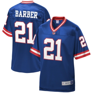 Men's New York Giants Tiki Barber NFL Pro Line Royal Retired Player Jersey