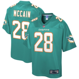 Men's Miami Dolphins Bobby McCain NFL Pro Line Aqua Big & Tall Team Player Jersey