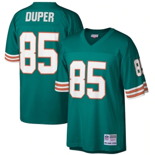 Men's Miami Dolphins Mark Duper Mitchell & Ness Aqua Retired Player Legacy Replica Jersey