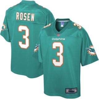Men's Miami Dolphins Josh Rosen NFL Pro Line Aqua Big & Tall Team Player Jersey