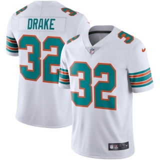 Men's Miami Dolphins Kenyan Drake Nike White Alternate Vapor Limited Jersey