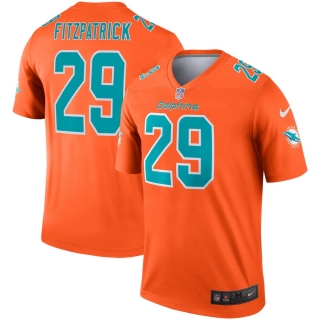 Men's Miami Dolphins Minkah Fitzpatrick Nike Orange Inverted Legend Jersey