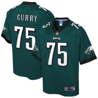 Men's Philadelphia Eagles Vinny Curry NFL Pro Line Midnight Green Big & Tall Team Player Jersey