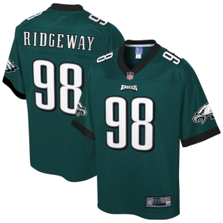 Men's Philadelphia Eagles Hassan Ridgeway NFL Pro Line Midnight Green Big & Tall Player Jersey