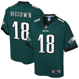 Men's Philadelphia Eagles Josh McCown NFL Pro Line Midnight Green Big & Tall Player Jersey