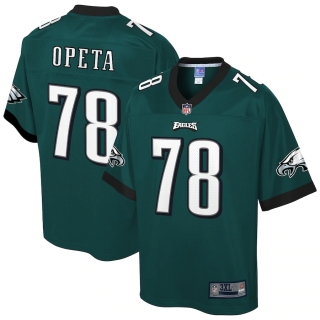 Men's Philadelphia Eagles Sua Opeta NFL Pro Line Midnight Green Big & Tall Player Jersey