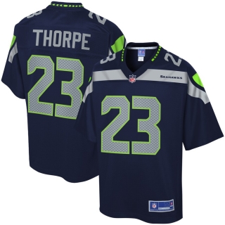 Men's Seattle Seahawks Neiko Thorpe NFL Pro Line College Navy Team Color Player Jersey