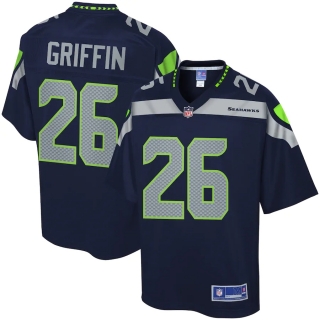 Men's Seattle Seahawks Shaquill Griffin NFL Pro Line College Navy Team Color Player Jersey