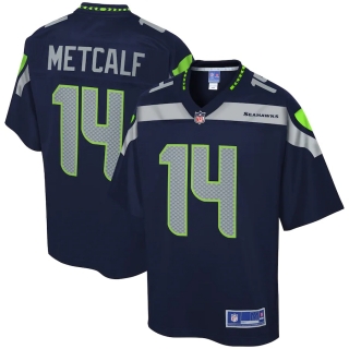 Men's Seattle Seahawks DK Metcalf NFL Pro Line College Navy Player Jersey