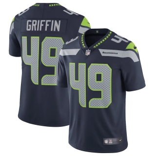 Men's Seattle Seahawks Shaquem Griffin Nike Navy Vapor Untouchable Limited Jersey