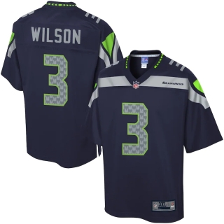 NFL Pro Line Men's Seattle Seahawks Russell Wilson Big & Tall Team Color Jersey