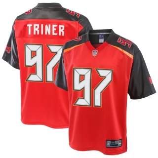 Men's Tampa Bay Buccaneers Zach Triner NFL Pro Line Red Big & Tall Team Player Jersey