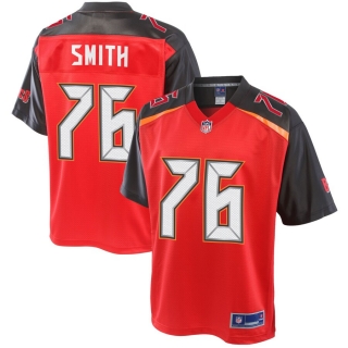 Men's Tampa Bay Buccaneers Donovan Smith NFL Pro Line Red Big & Tall Player Jersey