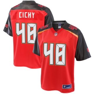 Men's Tampa Bay Buccaneers Jack Cichy NFL Pro Line Red Big & Tall Player Jersey