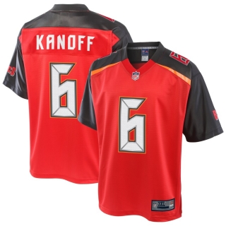 Men's Tampa Bay Buccaneers Chad Kanoff NFL Pro Line Red Big & Tall Team Player Jersey