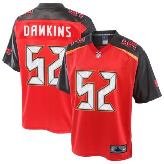 Men's Tampa Bay Buccaneers Noah Dawkins NFL Pro Line Red Big & Tall Team Player Jersey