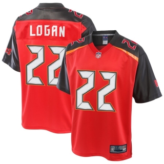 Men's Tampa Bay Buccaneers TJ Logan NFL Pro Line Red Big & Tall Player Jersey
