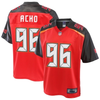 Men's Tampa Bay Buccaneers Sam Acho NFL Pro Line Red Big & Tall Player Jersey