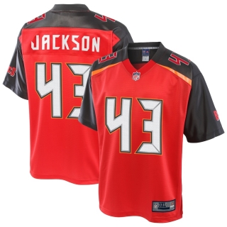 Men's Tampa Bay Buccaneers Darius Jackson NFL Pro Line Red Big & Tall Team Player Jersey