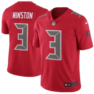 Men's Tampa Bay Buccaneers Jameis Winston Nike Red Vapor Untouchable Color Rush Limited Player Jersey