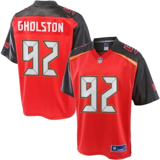 Men's Tampa Bay Buccaneers William Gholston NFL Pro Line Red Big & Tall Team Color Jersey