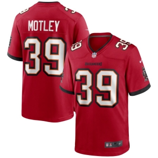 Men's Tampa Bay Buccaneers Parnell Motley Nike Red Game Jersey