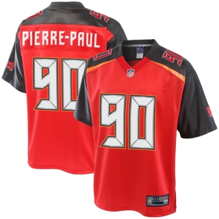 Men's Tampa Bay Buccaneers Jason Pierre-Paul NFL Pro Line Red Big & Tall Team Player Jersey