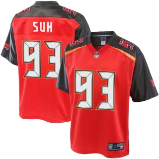 Men's Tampa Bay Buccaneers Ndamukong Suh NFL Pro Line Red Big & Tall Player Jersey