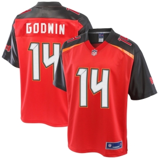 Men's Tampa Bay Buccaneers Chris Godwin NFL Pro Line Red Logo Player Jersey