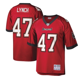 Men's Tampa Bay Buccaneers John Lynch Mitchell & Ness Red Legacy Replica Jersey