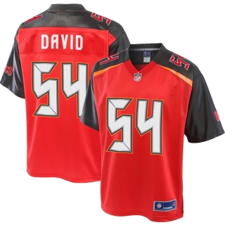 Men's Tampa Bay Buccaneers Lavonte David NFL Pro Line Red Big & Tall Team Color Jersey