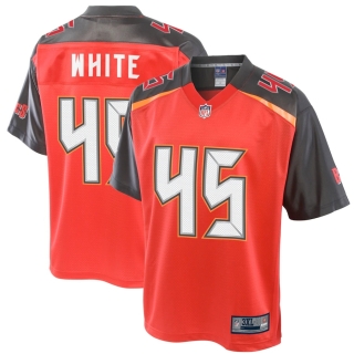 Men's Tampa Bay Buccaneers Devin White NFL Pro Line Red Big & Tall Player Jersey